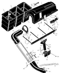 Part Location Diagram of F-99908 Murray Book, Instruction